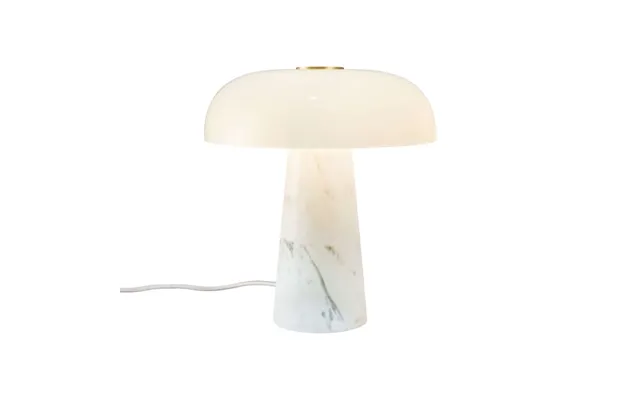 Glossy Mini Bordlampe - Hvid