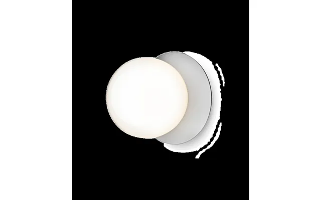 Liila 1 Medium Væglampe Loftlampe - Light Silver Opal