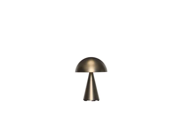 Mush Portable Bordlampe Batterilampe - Bruneret Messing