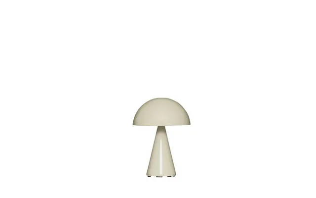 Mush Portable Bordlampe Batterilampe - Lys Sand