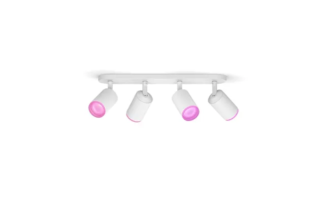 Philips Hue Fugato White And Color Ambiance 4 Spots - Hvid
