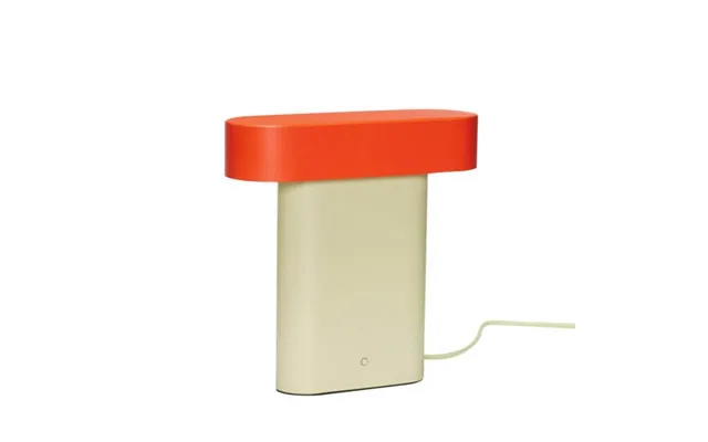 Sleek Bordlampe - Grøn Rød