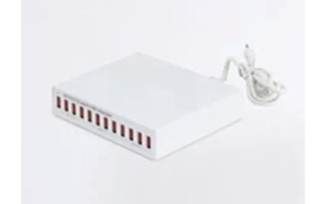 Zafferano Multilader Med 12 X Usb A - 150w, Hvid