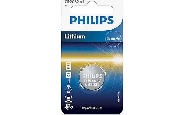 20 Stk Philips Lithium Cr2032 Batteri