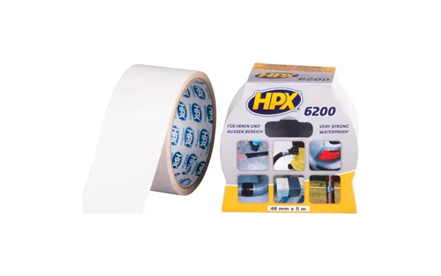 6 Stk Hpx Pro 300 Lærredstape - 48 Mm X 25 M