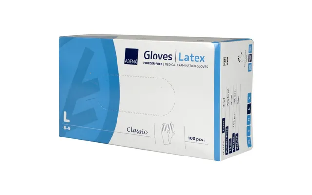 Abena Classic Latexhandsker - Str. L