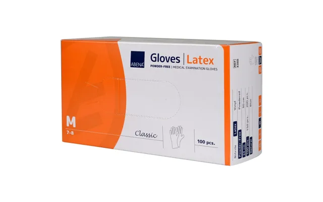 Abena Classic Latexhandsker - Str. M