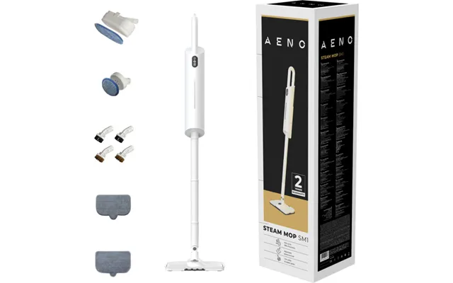 Aeno Dampmoppe 1200w - Hvid