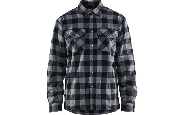 Blåkläder Workwear 3225 Foret Skovmandsskjorte - Grå Sort