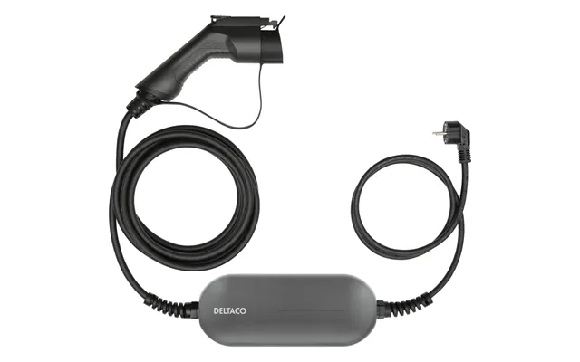 Deltaco Ladekabel Med Schuko Stik - Type 1