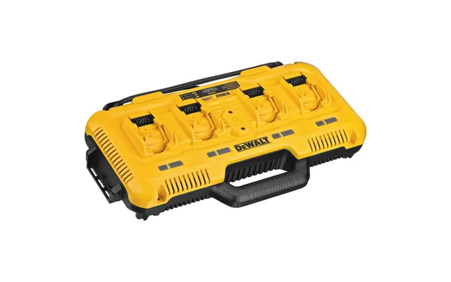 Dewalt Dcb104-qw 4-port Multilader Til 12v - 18v Og 54v Batterier