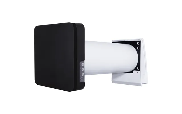 Duka One Pro 50 S Ventilator Med Varmegenvinding Ø160 Mm - Sort