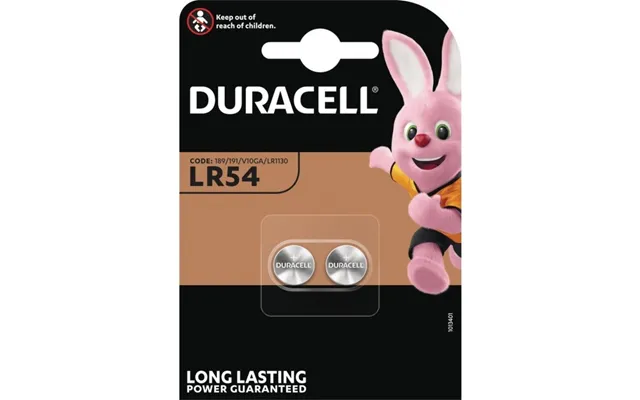 Duracell Lr54 Batterier - 2 Stk.