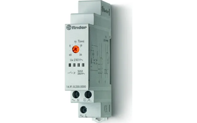 Finder Trappeautomat 1no 16a 230vac Triggermulig
