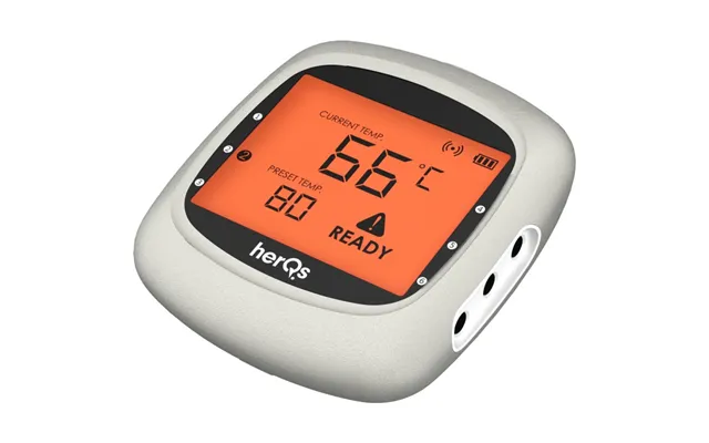 Herqs Easy Bbq - Stegetermometer Med Trådløs Display