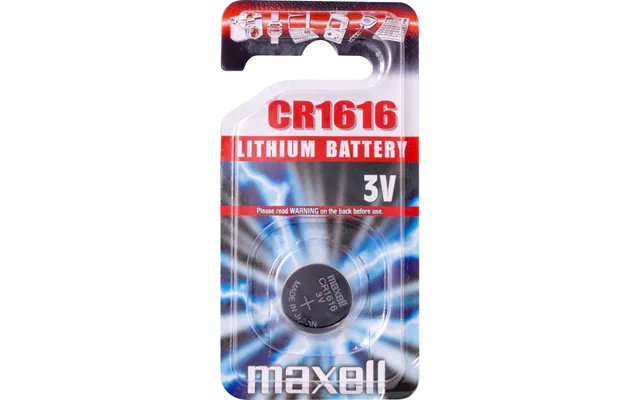 Maxell Cr1616 Batterier - 1 Stk.