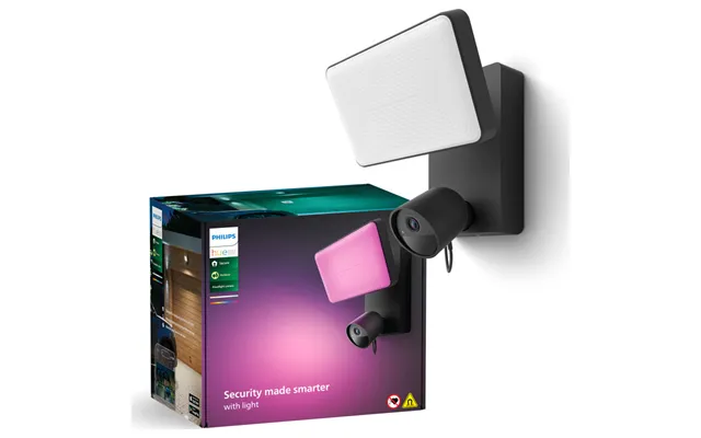 Philips Hue Secure Projektør Med Overvågningskamera