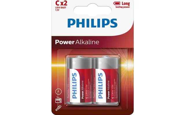 Philips Power C Batterier - 2 Stk.