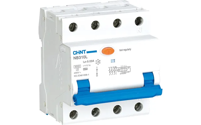 Schneider Chint Nb310l 3n Hpfi-kombiafbryder C 3p N 30ma 32a
