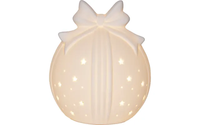 Star Trading Rozy Julekugle Med Lys - 14 Cm