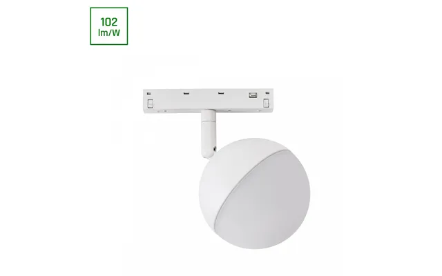 10w System Shift Basic Globe, 48v - Ø9cm, Varm Hvid, Dc, 90x150 Mm