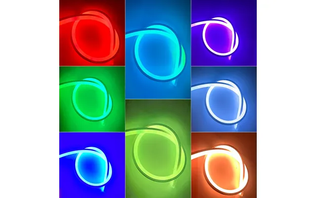 12w Pr. Meter Rgb 16x16 Neon Flex Led - 230v, Ip67