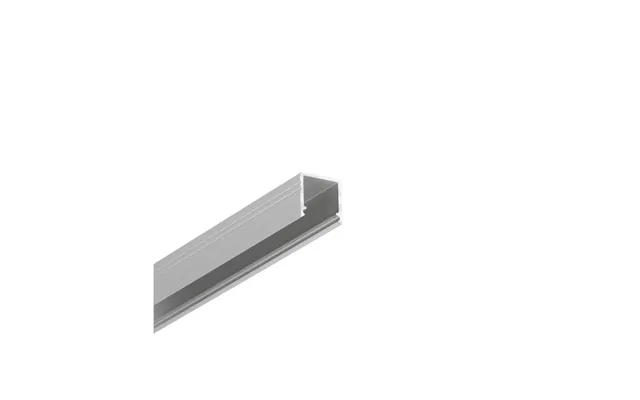 1m Aluprofil Smart10 Ac2 Z - Anodiseret, Påbygning, Led Skinne
