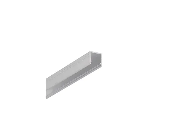 1m Aluprofil Smart10 Ac2 Z - Ubehandlet Aluminium, Påbygning, Led Skinne