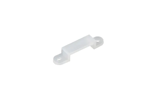 20 Stk. Silikone Monteringsklips Til Led Strip - 12mm, Passer Til Ip65 Strips