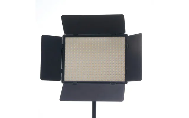 200w Led-lyspanel Til Foto Og Video - Inkl. Barndoors, Justerbar Cct Og 8 Effekter