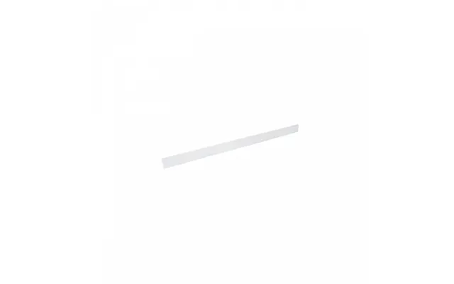 2m Hvid Profil Til Led Strips - 2000x9x6.3 Mm, Pc Plast