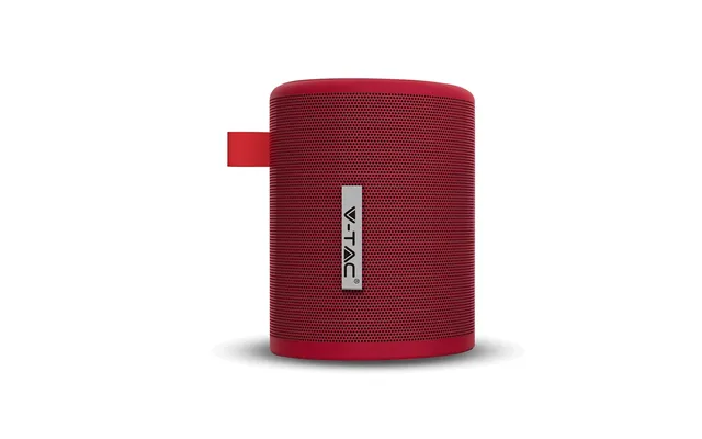 5w Bærbar Bluetooth Højtaler, Rød - Tws Funktion, 1500mah Batteri, Inkl