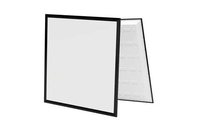 60x60 Cct Led Panel, 36w - Højde 35mm, 140lm W, Sort Kant