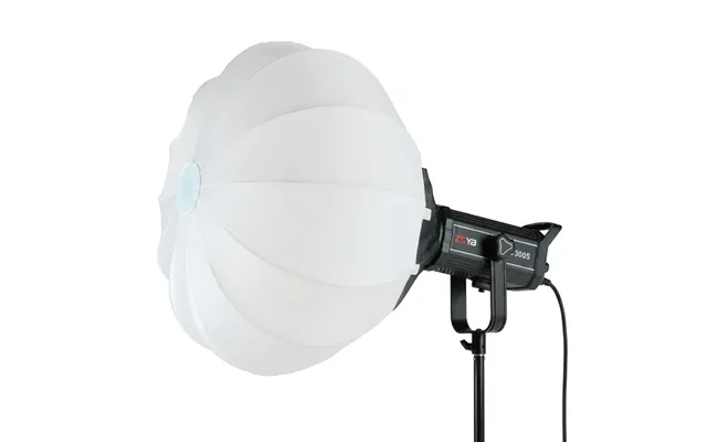 Lanterne-softbox, Ø65cm - Blødt 270 Lys, Passer Til 200w Og 300w Projektør Til Foto Og Video