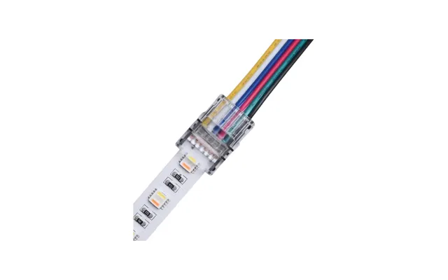 Led Strip Samler Til Løse Ledninger - 12mm, Rgb Cct, Ip20, 5v-24v