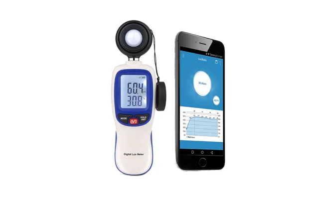 Lux Måler - Måling Af Lys, Bluetooth App