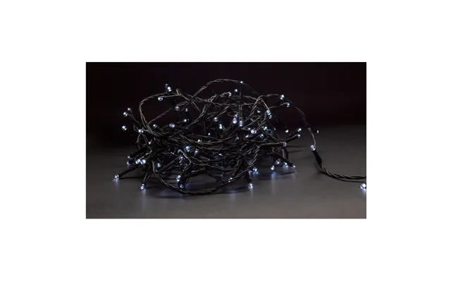 Outlet 9 M. Smart Home Kold Hvid Led Julelyskæde - Tuya Smart Life, 120 Led, Memory Funktion, Ip44 Udendørs