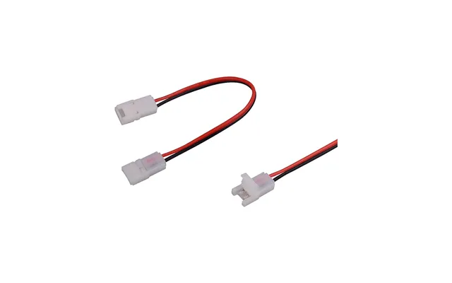 Samler Til 8mm Led Strip - Dual Head, 2-leder
