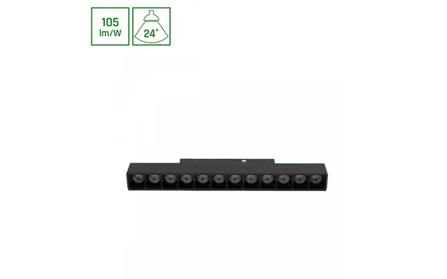 Shift Basic - Gitter S Lineær Lamp, 220mm, 12w, 2700k, Sort