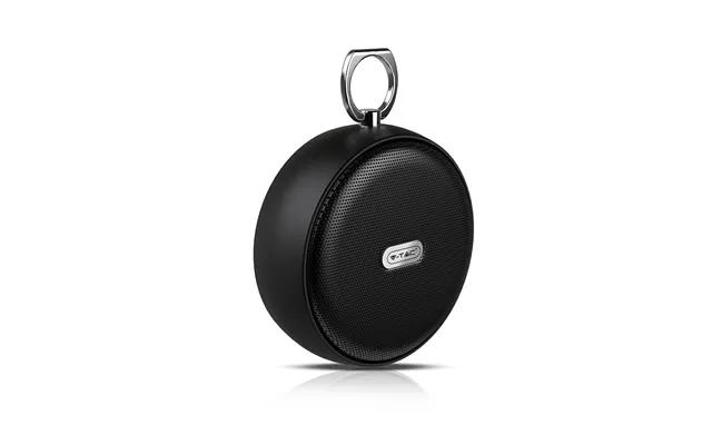 Transportabel Bluetooth Højttaler, 2x3w - Sort, Tws, Indbygget Mikrofon, Aux, Tf Kort, Rgb Lys