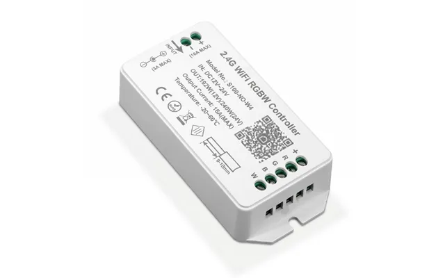 Wifi Rgb W Controller - Tuya Smart Smart Life, Uden Fjernbetjening, Google Home Alexa Kompatibel, 12v 120w , 24v 240w