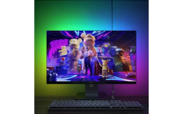 Pc Sync Led Strip 27' Skærm 4 Sider - Rgbic, Usb, 60 Led M
