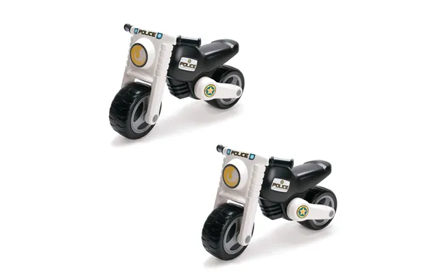 2 Stk Dantoy Motorcykel Politi - 3 År
