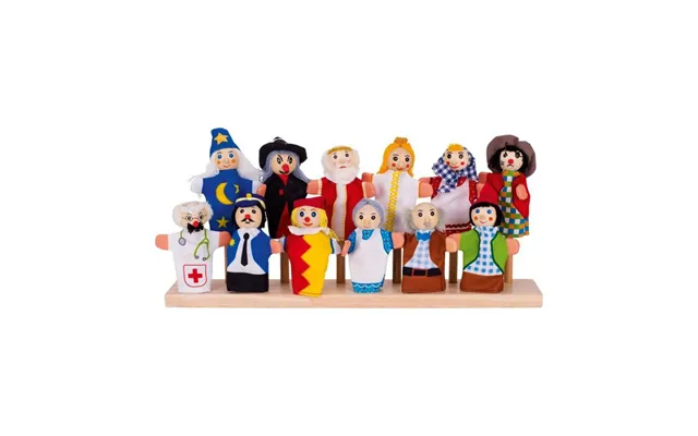 Fingerdukker - 12 Stk. Figurer