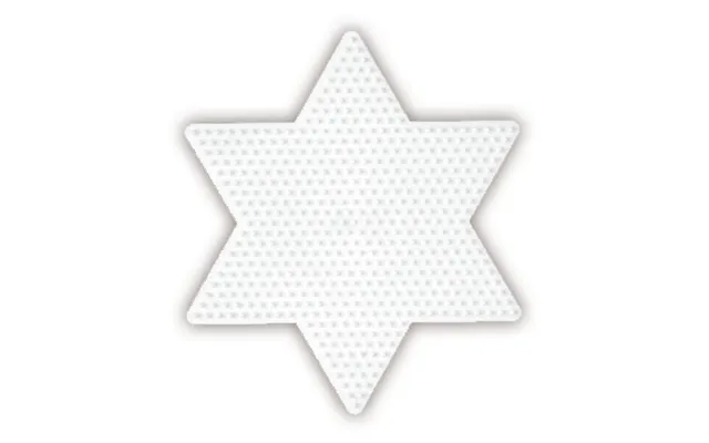 Hama Perleplade Midi - Stjerne Stor 14,5x16,5cm