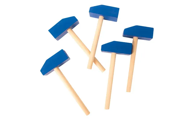 Hammermosaik Træhammer - 5 Stk