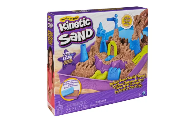 Kinetic Sand Deluxe Sandslot Legesæt