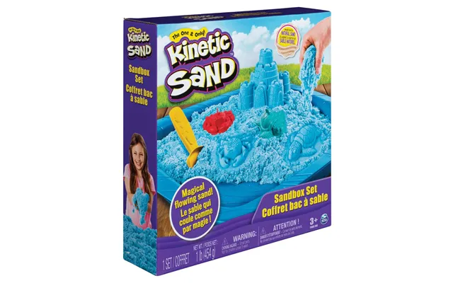 Kinetic Sand - Sandkasse Med 454 Gram Magisk Sand