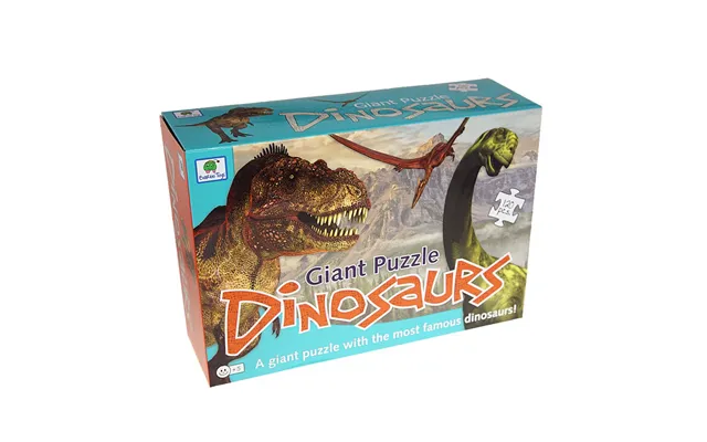 Pappuslespil - Dinosaurer