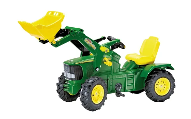 Pedaltraktor John Deere M Frontskovl - 3 År.